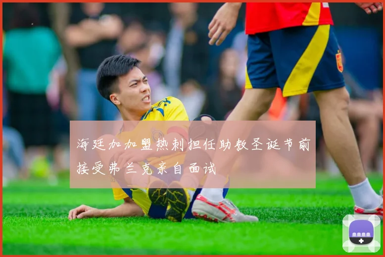 海廷加加盟热刺担任助教圣诞节前接受弗兰克亲自面试